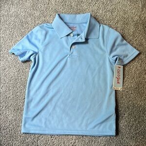 Cat & Jack Light Blue Kids Polo Shirt
